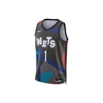 Nike x KAWS Krepšinio marškinėliai City Edition 2023/24 Sezonas, Brooklyn Nets, Mickle Bridges Dydis 1 Vyriškas Juodas DX8487-014 M juoda