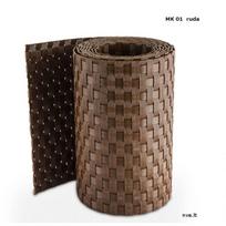 Tvoros juosta Mikko Rattan 19cmx12,75m', ruda