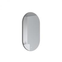 Oval 50cm, Apvalus veidrodis su galiniu LED apšvietimu ir sensoriniu jungikliu, IP44
