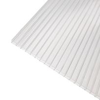 Polikarbonatas 650g/m2 4mm, skaidrus 2,10x6m' - komplekte 2 lapai