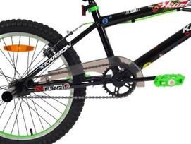 Dviratis Karbon BMX 20 black-green