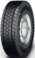 315/80R22.5 DH40 156/150L M+S /galinė UNIROYAL padangos