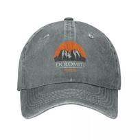 Dolomites Mountains, Dolomiti Baseball Cap Christmas Hats Beach Hat Fishing Caps Women'S Hats For The Sun Men'S gray
