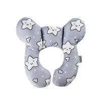 Soft Baby Neck Support Pillow Portable Head Rest Cushion for Infant Car Seat Stroller Practical Travel Accessory Baby Holiday Present white