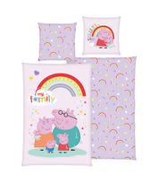 Patalynės komplektas „Peppa Pig“ (80x80 cm)