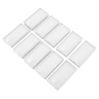 10Pcs Filter for ILIFE v1 v5 v5s v3 Robot Vacuum Cleaner Replacement Parts white