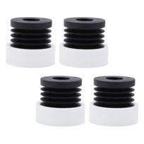 4PCS 3D Printer Anti Vibration Feet Rubber and ABS Anti Slip Shock Absorbing Pads for A1 Mini white