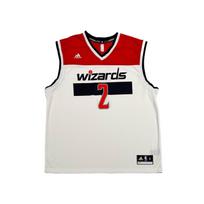 Adidas NBA Wall Wizards 2 Sleeveless Printed Comfortable Basketball Jersey Unisex jersey 7818A-3W6-AEB1500 XL red