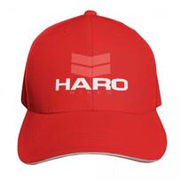 Haro Bicycling Bike BIG Pocket Baseball Cap Visor winter hats for Unisex Winter hat Vintage Women Unisexs red