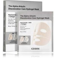 Cosrx The Alpha-Arbutin Discoloration Care Hydrogel Mask lakštinė veido kaukė, 3 x 34 g