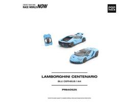 PRE-ORD3R Pop race Modeliukas 1/64 Lamborghini Centenario, blue cepheus