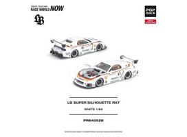 PRE-ORD3R Pop race Modeliukas 1/64 LB Super Silhouette RX7 (FD3S), white