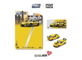 PRE-ORD3R Pop race Modeliukas 1/64 Darwin Pro 66G WBK Supra A90, nitro yellow