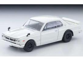PRE-ORD3R Tomica Limited Vintage Modeliukas 1/64 1972 Nissan Skyline Hardtop 2000GT-R RS Watanabe Wheel Equipped, white