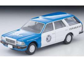 PRE-ORD3R Tomica Limited Vintage Modeliukas 1/64 Nissan Cedric Van V20E Deluxe JAF Service Car, white/blue