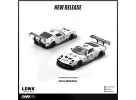PRE-ORD3R Inno64 Modeliukas 1/64 Lamborghini Miura GT LB-Silhouette WORKS, white