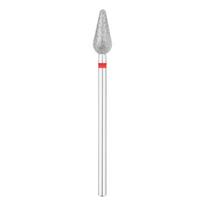 Exo Pro deimantinis nagų frezos antgalis, suapvalintas lašas, 5.0 mm, smulkus