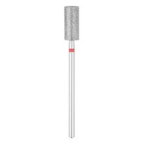 „Exo Pro“ deimantinis frezos antgalis, cilindras, 6.0 mm, raudonas