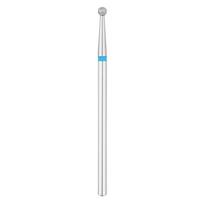 EXO Pro deimantinis rutulinis nagų frezos antgalis 2,3 mm, vidutinis (mėlynas)