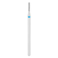 Exo Pro deimantinis nagų frezos antgalis cilindras 1.4mm mėlynas