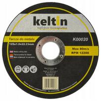 Pjovimo diskas Keltin K00020, 125 mm x 1 mm x 22.23 mm