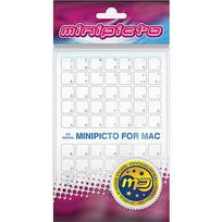 Minipicto Minipicto keyboard sticker RUS KB-MAC-CLRRU-BLUE-G, glossy blue KB-MAC-CLRRUKB