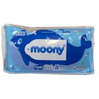 Moony į tualetą nuleidžiamos drėgnos servetėlės 54 vnt