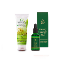 BOTANIQA PUPPY MY SWEET Šampūnas su avižų baltymais 250ml + LAB-V Omega 3 ir 6 riebalų rūgštys bendrai šunų ir kačių sveikatos, kailio ir odos būklei gerinti 100ml