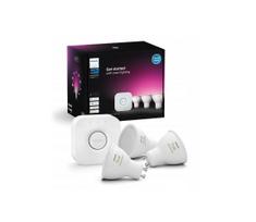 Pradinis Philips Hue WACA rinkinys 3xGU10/4,2W/230V 2200-6500K + Hue bridge