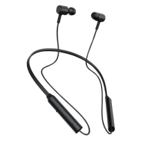 Xiaomi Redmi SonicBass 2 belaidės kaklo juostos ausinės, Bluetooth 5.2, juodos