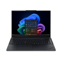 Lenovo ThinkPad E16 Gen 4 Black - 16", IPS, WUXGA (1920×1200), Matinis | Intel Core Ultra 5 325 | 16GB DDR5 | 512GB SSD | Intel Graphics | Windows 11 Pro | EN | apšvietimas yra | 36 men.