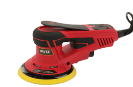 BLITZ BES-350W — bešepetė ekscentrinė šlifuoklė, 150 mm / 5 mm