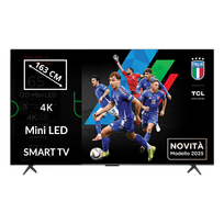 TCL 65" 4K QD-Mini LED 65Q6C išmanusis televizorius Black