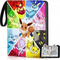 Didelis Pokemon kortų albumas / dėklas, 240vnt. - Eevee ir jo evoliucijos