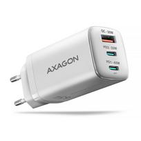 AXAGON ACU-DPQ65W GaN 3-Port Wall Charger 65W, White