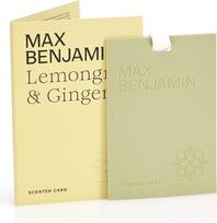 Max Benjamin Kvepalų kortelė Max Benjamin Lemongrass and Ginger