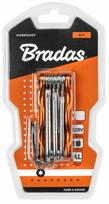 Šešiakampių raktų rinkinys Bradas T9-T40 DIY-HKTSET2, šešiakampis, 8 vnt.