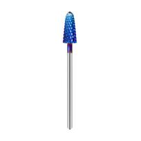 Exo Hard Blue Tiesaus Kūgio Nagų Frezos Antgalis 03