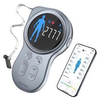 Priedas treniruotėms, išmanioji kūno matavimo juosta Renpho Smart Tape Measure+ PEU-R-Y002-BK, 150 cm, pilka sp.