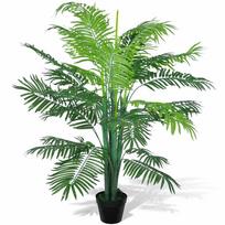 vidaXL Dirbtinė Fenikso palmė, 130 cm, su vazonu