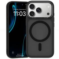 Benks Magnetic Mist dėklas su metaliniu rėmeliu (C.K.FF.AP.BK.0072) iPhone 18 Pro/17 Pro, juodas, su kameros valdymo mygtuku