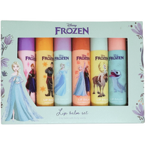 DISNEY FROZEN lūpų balzamų rinkinys, 6 vnt