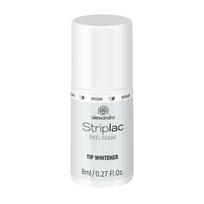 Alessandro Striplac French Tip Whitener Baltinamasis lakas prancūziškam manikiūrui, 8ml