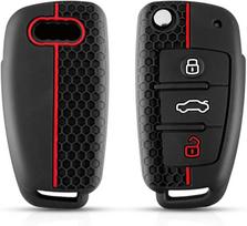Audi rakto dėklas, silikoninis dangtelis Audi A1 A3 A4 A6 Q3 Q5 Q7 Tt R8