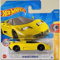 Hot Wheels mainline Modeliukas ‘94 Bugatti EB110 SS Yellow 2022 C (yra Sandėlyje)