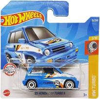 Hot Wheels Mainline Modeliukas 85 Honda City Turbo II Blue Short Card (yra Sandėlyje)