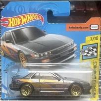 Hot Wheels Mainline Modeliukas Nissan Silvia S13 Grey Short Card (yra Sandėlyje)
