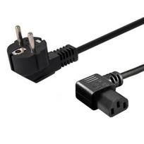 Power cable Schuko - IEC C13 Black 1.8m