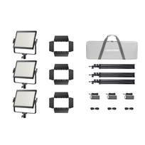 Godox LP400R K3 Black Litemons RGB LED Light Panel 3 light kit