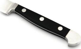 Güde Alpha dvigubai šlifuotas peilis POM juodas 9 cm 1704/09